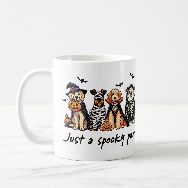 Mug Tasse, Halloween Kaffemugg (Vänster)