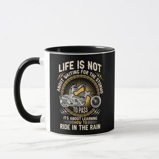 Mug Tasse, pour les passionnés de moto Mugg (Vänster)