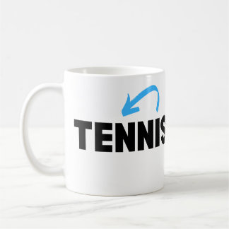 Mug Tennis Upp och Ner Kaffemugg