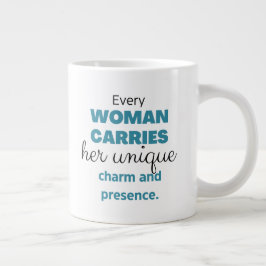 Mug - The Worth of a Woman Collection Jumbo Mugg