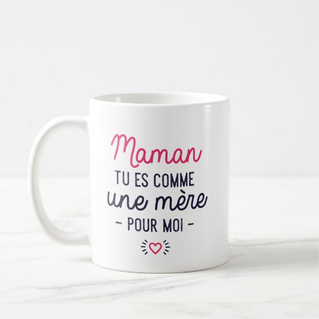 Mug "Tu es comme une mère" Kaffemugg (Vänster)