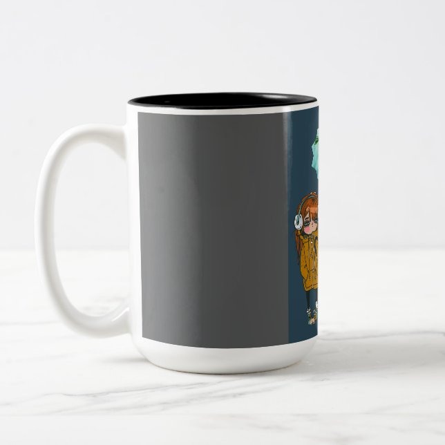 Mug Två-Tonad Mugg (Vänster)