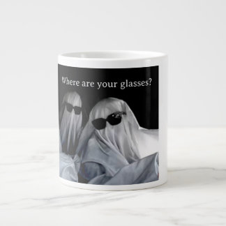 Mug Var är dina glasögon? Jumbo Mugg