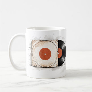 mug vinyle , café, thé, cadeau kaffemugg