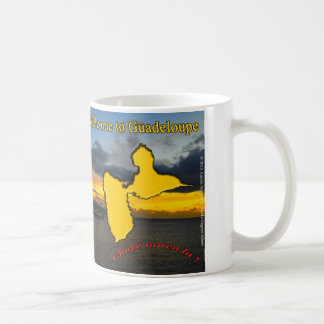 Mug : Welcome to Guadeloupe. Kaffemugg