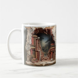 mug with a book design kaffemugg