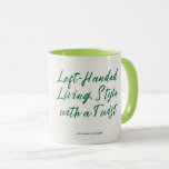 Mug with a Twist Mugg<br><div class="desc">This mug from Left-Handed by Design combines a soothing feel with a warm,  inviting style. Ideal for those who value thoughtful details,  it serves as a gentle reminder to trust your own path.</div>
