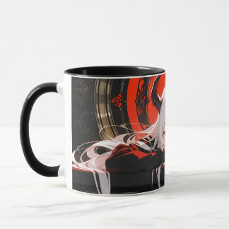 Mug with demonic anime girl mugg