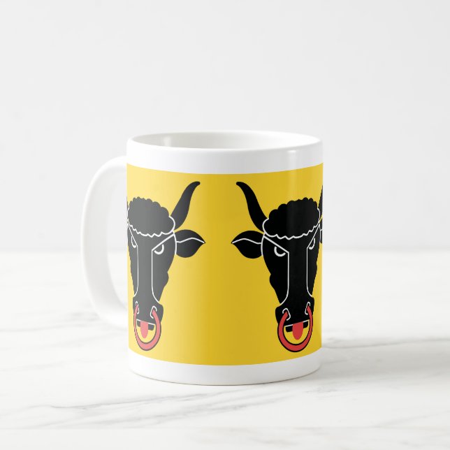 Mug with Flag of Uri, Switzerland Kaffemugg (Framsida vänster)