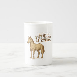 Mug with horse and text benporslin mugg