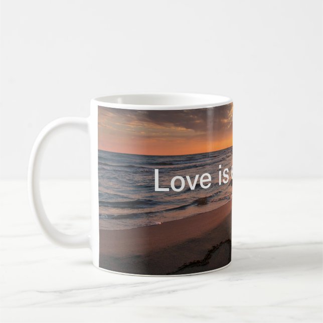 Mug with love  kaffemugg (Vänster)