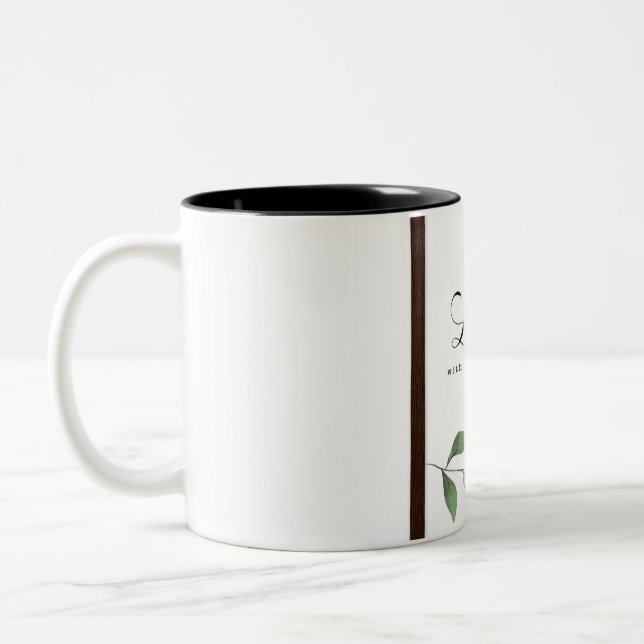 mug with verse Två-Tonad mugg (Vänster)