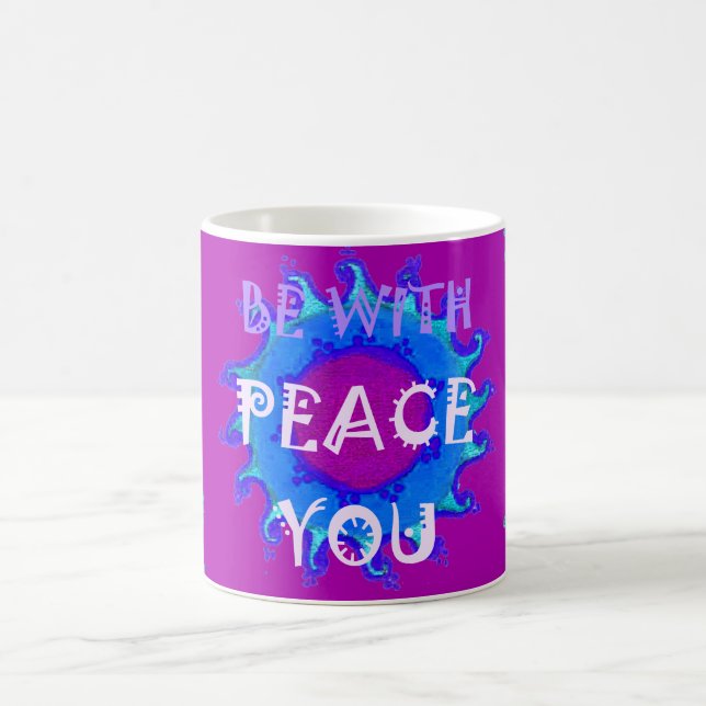 Mug Wrap-bildmall Kaffemugg (Center)