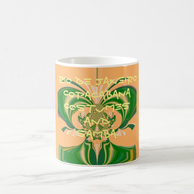 Mug Wrap-bildmall Kaffemugg (Center)