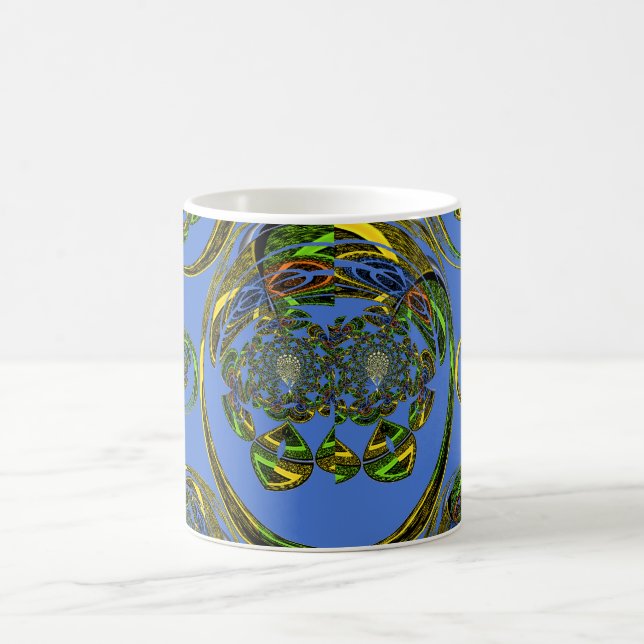 Mug Wrap-bildmall Kaffemugg (Center)