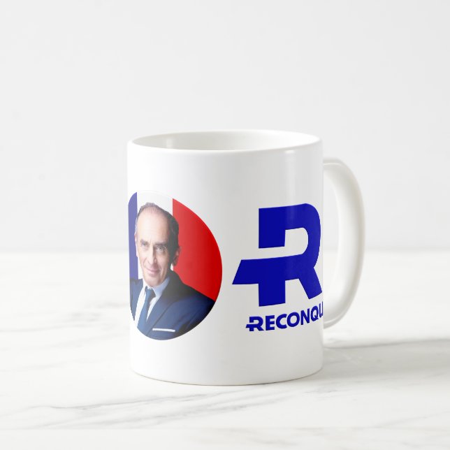 Mug Zemmour Président Kaffemugg (Framsida höger)