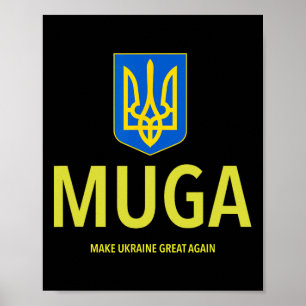 Muga Gör Ukraina Stort Igen  Poster