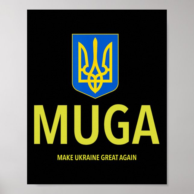 Muga Gör Ukraina Stort Igen  Poster (Framsidan)