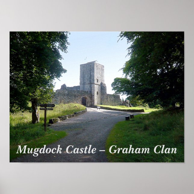 Mugdock Castle - Graham Klan Poster (Framsidan)
