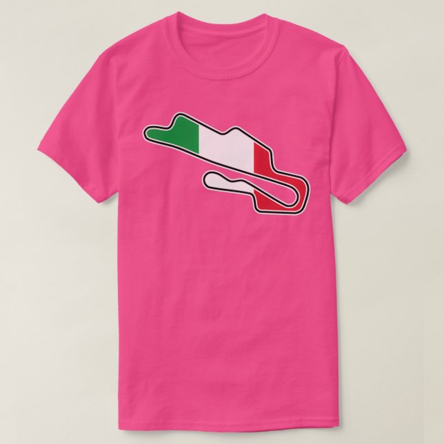 Mugello Circuit flagga T Shirt (Design framsida)