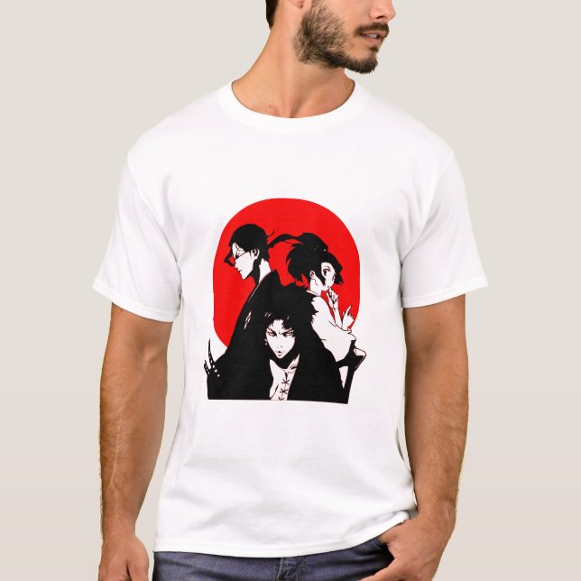 Mugen Jin and Fuu Samurai Champloo T Shirt (Framsida)