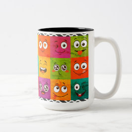 Mugg 10$ multi-ansikte