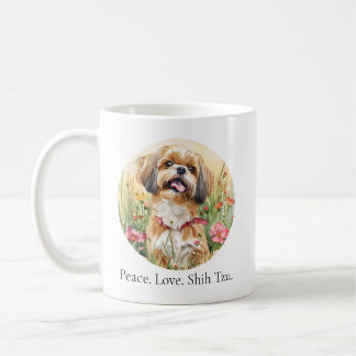 Mugg (11 oz) - Fred. Kärlek. Shih Tzu