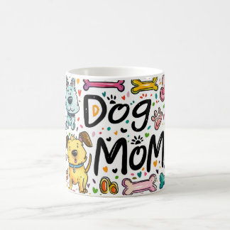 Mugg 11 oz Hund Gift Idea för Päls Mor