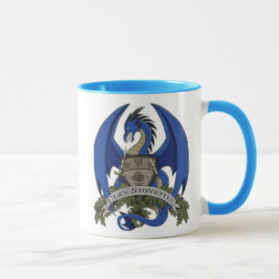 Mugg 11oz för Stonefire drakevapensköld