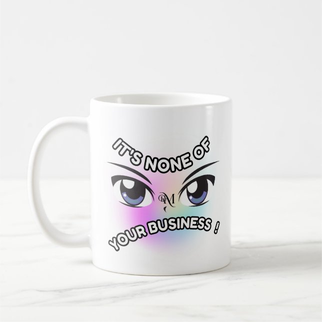 Mugg 11oz: Inga av dina (vita) (Vänster)