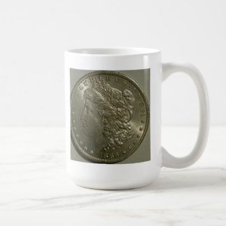 Mugg 1886 för Morgan silverdollar