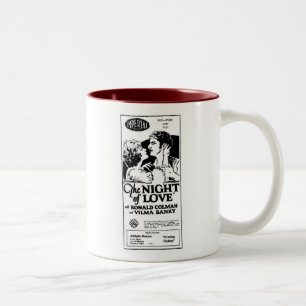 Mugg 1927 för Ronald Colman Vilma Banky filmannon
