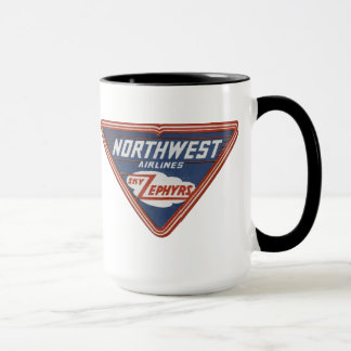 Mugg 1939 för kaffe för Northwest Airlines