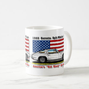 Mugg 1963 för Corvette Coupekaffe