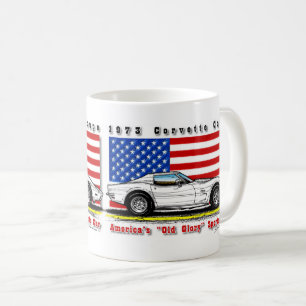 Mugg 1973 för Corvette Coupekaffe