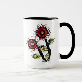 Mugg 1 - Blommigtabstrakt