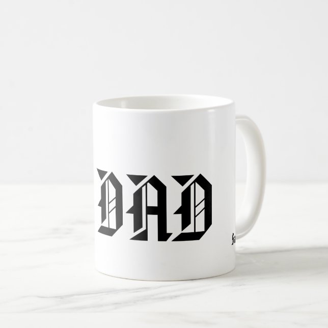 Mugg : # 1 Pappa (Framsida höger)
