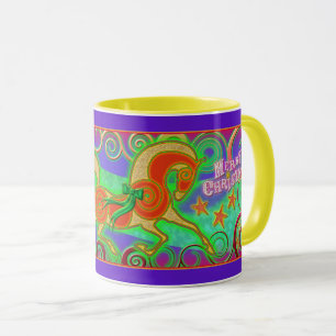Mugg 2017 för MinkHolidaze Collectible häst 3