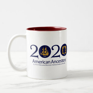 Mugg 2020 för Mayflower amerikanförfäder