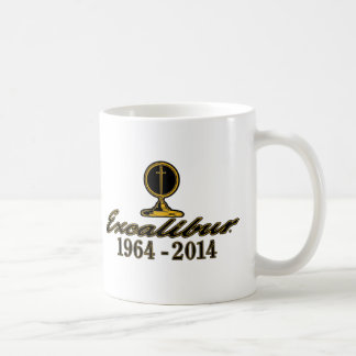 Mugg 2 för Excalibur 50th årsdagkaffe