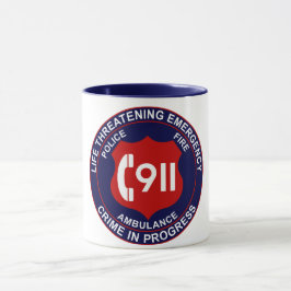 Mugg 2 för kaffe 911