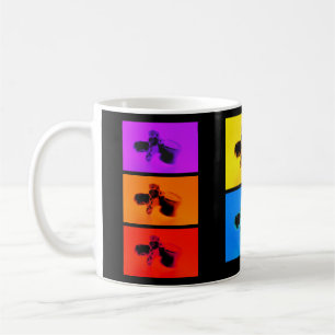 Mugg 2 för kaffe för LumbarkotaFunk. Rolig
