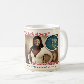 Mugg #3 för kaffe för lägenhetjord bilda