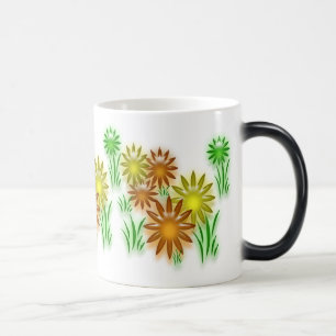 Mugg - 3D-nyblommor (v.2)