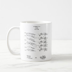 Mugg #4 för Wright broderflygplan