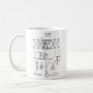 Mugg #6 för Wright broderflygplan