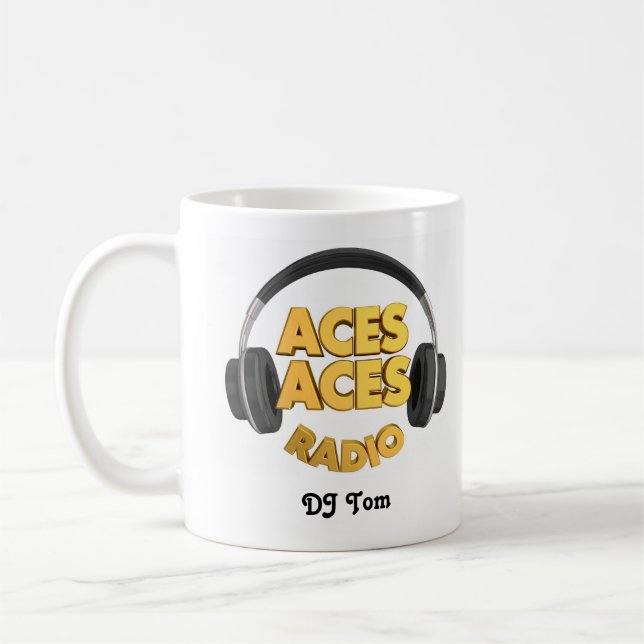 mugg Aces logotyp Tom (Vänster)