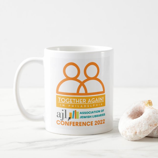 Mugg: AJL-konferensen 2022 Logotyp Kaffemugg (Med munk)