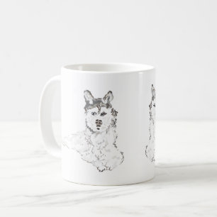 Mugg: Alaska Husky Kaffemugg