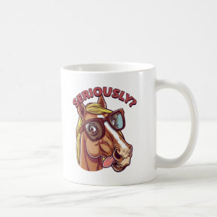 🐴 Mugg - "Allvarligt"!